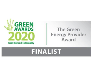 Green Awards 2020 The green energy provider award finalist